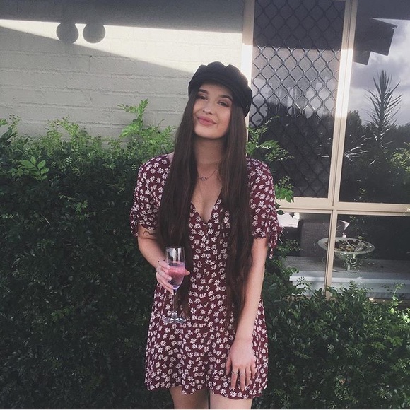 NEW Princess Polly Floral Button Front Mini Dress - Picture 7 of 7